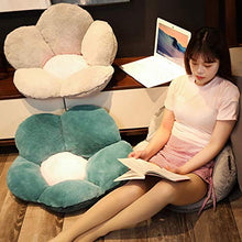 XHNXHN Cesto Appeso Cuscino da Seduta Cuscini per sedie, Cuscino da Pavimento con Fiori per Bambini Cuscino per Sedile Arredamento Camera da Letto Cuscini per sedili Tatami-Verde Scuro 75x40cm (30x