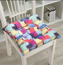Pillowcase 2er Pack Cuscino per Sedile Cuscino reclinabile Cuscino per Sedia da Giardino Cuscino per Schienale Cuscino per Schienale Basso per sedie da Ufficio e Uso Domestico (Triangolo, 30 * 30)