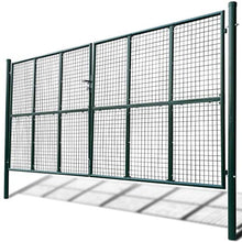 taofuzhuang Cancello a Rete per Giardino 415 x 250 cm / 400 x 200 cm Articoli di ferramenta Barriere e recinzioni Cancelli