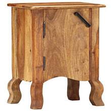 vidaXL Comodino 40x30x50 cm in Legno Massello di Sheesham