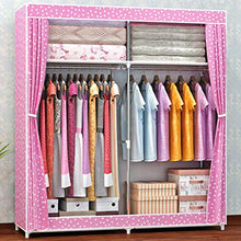 JFFFFWI Armadio Guardaroba Guardaroba 168 * 130 * 46cm Guardaroba Semplice (Colore: A)