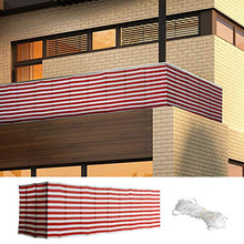 DADEA - Schermo per balcone da 0,9 x 4,9 m, per cortile, patio, balcone, piscina, portico, ringhiere, giardinaggio, recinzione, protezione inclusa
