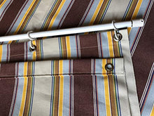 Tenda da Sole per Esterno a Righe con Anelli e Ganci Misura 140x300cm PRONTA all'Uso Made in Italy