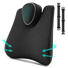 Tusscle V Cresciuto Cuscino Lombare Auto，Cuscino Lombare per Sedia Ufficio, Memory Foam Supporti lombari (Cuscino Lombare V Cresciuto)