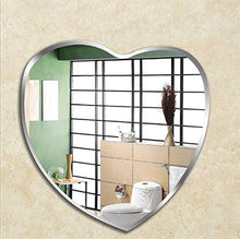 Dongyd Bagno Semplice Specchio, Parete Specchio del Bagno, a Forma di Cuore Specchio for Il Trucco spogliatoio