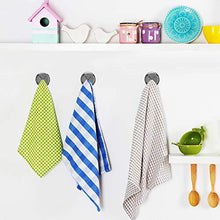 Porta asciugamani, porta strofinacci, gancio per asciugamani, morsetto per asciugamani, autoadesivo, senza fori, per bagno, cucina e casa, 4,2 x 2,2 cm, set da 3 pezzi
