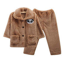 Dragon Troops Pigiama di Flanella da Bambina o da Ragazzo con Top a Maniche Lunghe, Inverno Caldo, A10