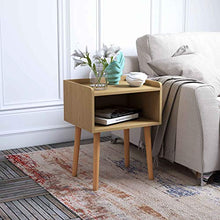WOLTU TSR70hei Comodino Legno Organizzatore da Letto Comodini da Salotto Scompartimento