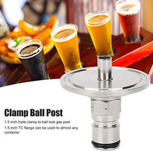 Conkergo 1.5in Block Block Post Adapter Tri Morsetto A Ball Connector Birra Brewing Accessorio Accessorio Brewer Raccordo