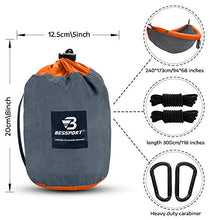 Bessport Hammock for Camping Double Single Hammock Lightweight Portable with Tree Straps…