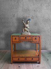 Asia Kommodel - Credenza Arancio (76 x 78 x 42 cm), in stile asiatico, stile anni '5