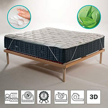 SH3 TOPPER H4 cm in Visco Memory foam CORRETTORE per MATERASSO o Sovramaterasso singolo 80x190