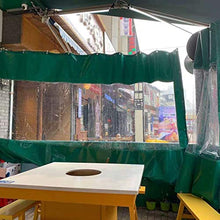 YJFENG Pannello Laterale della Tenda con Telone in PVC Trasparente da 0,5 Mm, Tende Parabrezza Impermeabili Resistenti, per Terrazze, Esterno, Giardino, Gazebo