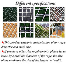 JFFFFWI Rete da Giardino Protezione anticaduta per Bambini Balcone Protezione di Sicurezza per Scale Decorazione di Piante da Giardino Isolamento Anti-Gatto Recinzione per Cortile Rete per