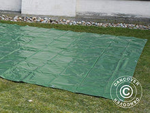 Dancover Telo Telone occhiellato 4x6m, PVC 600g/m² Verde, Ignifugo