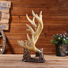 Buy and buy at Brandon Home Resin Craft Antler Ornaments Nostalgic Retro Handmade Custom Wine Racks Crafts OrnamentsResinA