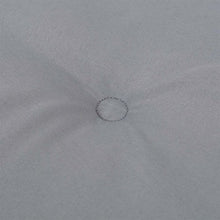Doneioe Cuscino per Panca da Giardino in Fibra di Poliestere, Pratico Cuscino per Panca da Giardino in Stile Moderno 150 x 50 x 3 cm, Cuscino per Panca da Esterno Grigio