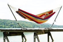 Amazonas Hammock AZ-1018160 Barbados Amaca, Rainbow, Arancione, 340x150x5 cm