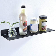 MSZQ - Mensola da bagno in alluminio resistente, per cucina e bagno, rettangolare, per bagno e cucina, 60 cm