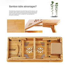 Tavoli da picnic Tavolo pieghevole, semplice taccuino portatile taccuino per computer portatile regolabile tablet tablet tablet letto da letto camera da letto in legno massello di studio pieghevole