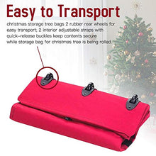 Rubyu Borsa da Viaggio, Unisex, per Natale, con Barra di Sostegno, Grande capacità, Versatile