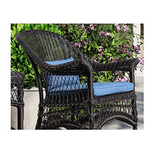 ZYLE Sedia da Dondolo di Vimini Sedia anziana Sedia da Buon Piano Balcone Giardino Sedia da Giardino, con Cuscino e Cuscino, Telaio in Lega di Alluminio 85x48cm
