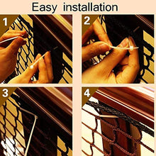 Protective net decoration / Kindergarten Stair Protezione netta delle famiglie dei bambini Balcone Rete di sicurezza anticaduta rete di nylon ambientale netto della decorazione della casa del soffitto