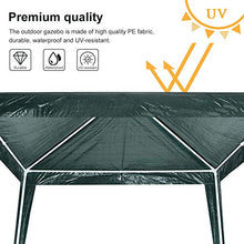 JIAOAOO Gazebo per esterni, 2 x 2 m, tenda da campeggio impermeabile