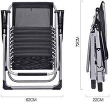 Heavy Duty Zero Gravity sedia reclinabile ufficio patio esterno pieghevole portatile con gamba quadrata e supporto tazza