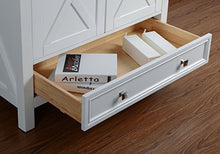 Rubeza - Mobiletto di lusso Brooklyn, 900 mm, colore: Bianco