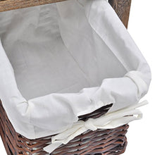Festnight Comodini Shabby Chic 2 Pezzi Marrone in Legno