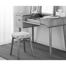 MKXF 46CM Panca in Legno massello Sgabello Cuscini Sgabello Piccolo Sgabello da Bar Panca