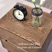 Comodini In Legno Massello Color Noce Rovere Protezione Ambientale Doppio Disegno Semplice Protezione Ambientale Vernice Spray
