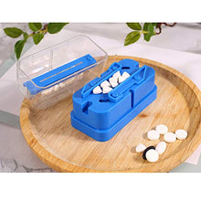 DOITOOL - Contenitore per pillole da viaggio, 1 pezzo, per tablet creativi, separatore per farmaci, in plastica, per adulti e bambini