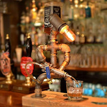 Syfinee 2020 Creative Steampunk Industrial Lamp Wine Dispenser Bar Supplies Home Decor