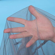 LIOOBO Amaca Mosquito Net Bug Zanzariera per Doppi amache da Campeggio Protezione da 360 Gradi Zanzariere Pesky Bugs (Grigio)