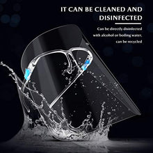 TENDYCOCO Cover Trasparente Trasparente per Il Viso Cover Impermeabile con Design per Occhiali per Uomo E Donna