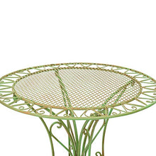 Tavolo da Giardino in Ferro battuto mobili da Giardino Stile Antico Verde