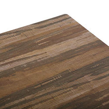 Versa Taline Tavolo da pranzo con due panche, Misure (A x L x l) 76 x 70 x 110 cm, Legno e metallo, Colore Nero