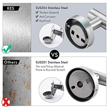 KES Ganci Bagno Ganci Appendiabiti Bagno Gancio da Paret Acciaio Inossidabile SUS304 Spazzolato, A2164DG-2