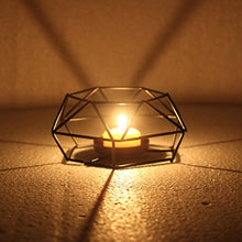 LEDMOMO Portacandele classico Tavolino in ferro da tavolino per candeliere per interni in esterni per esterni da giardino - Dimensioni L