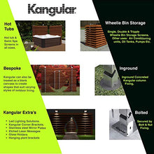 Kangular Ventilatore grande interrato, altezza sopra terra 2,2 m larghezza 1,5 m, acciaio inossidabile, doghe in legno duro, completamente riciclabile, brevettato.