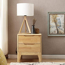 Xiaoli Comodini Comodino in Legno massello con comodini in Rovere Color Legno Camera da Letto Comodini Letto