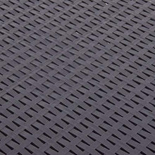 FAMIROSA Tavolino di Servizio Colore caffè 54x54x36,5 cm in Plastica