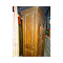 int. d'ailleurs - Ampio Armadio con antiche Ante Color Teak - VM374