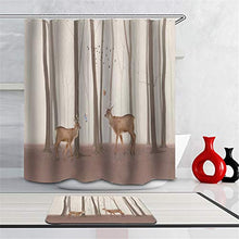 LIYAN Combinazione Bagno. Immagini Chiare E Colori Vivaci Rendono Il Tuo Bagno Pieno di Vita. Accessori da Bagno. Foresta. Renna.