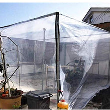 TRITTHOCKER Tarpa Impermeabile, Tenda da Sole per Balcone, Spessore 0,12mm, Tetto Che Copre la Tela,2x7