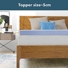 Amazon Basics - Coprimaterasso 2 stagioni in schiuma, 160 x 190 cm