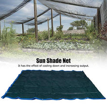 Telo ombreggiante con Protezione Solare al 70% - Telo ombreggiante da Giardino con Occhielli - Rete da Sole Nera per Copertura per Piante Serra Barn Kennel Pool Pergola Piscina - 2x5m/6.6x16.4ft