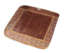 XHNXHN - Tappetino in bambù fatto a mano, per auto, 45 x 45 cm, colore: caffè